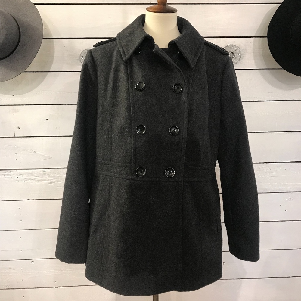 MICHAEL Michael Kors Wool Double Breasted Jacket